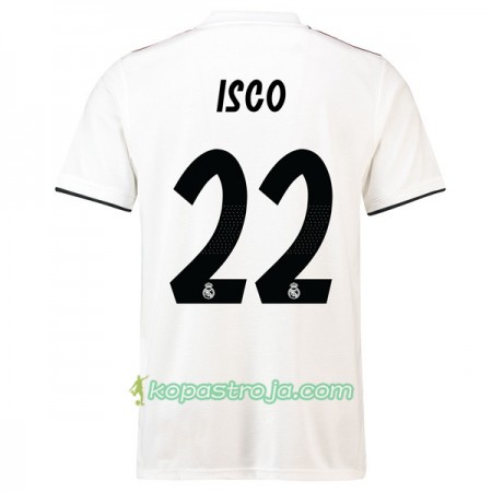 Billiga Fotbollströjor Real Madrid Isco 22 Hemma tröja 2018/19 Kortärmad